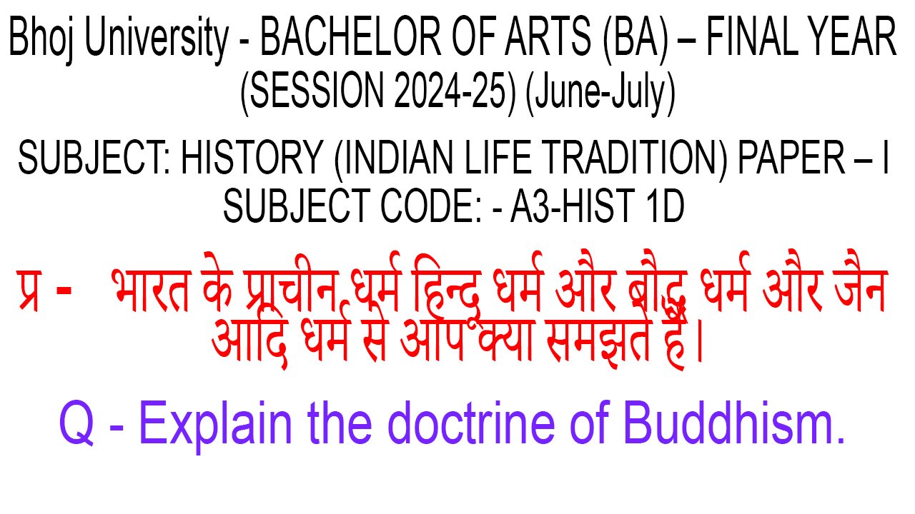 Bharat ke Prachin Dharm Hindu Dharm aur Bauddh Dharm aur Jain Aadi Dharmon se Aap Kya Samajhte Hain